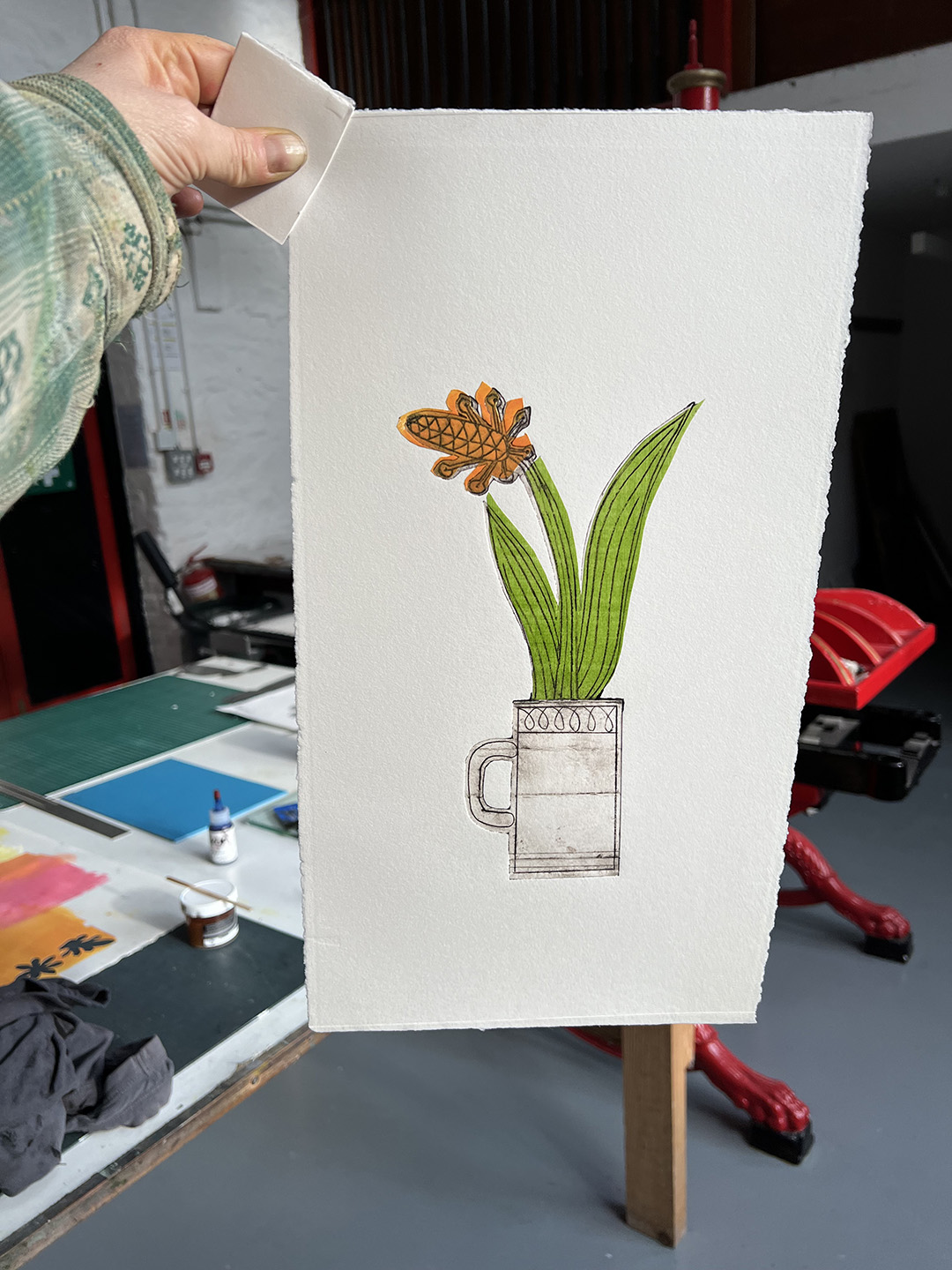 Annaghmakerrig Plantain print