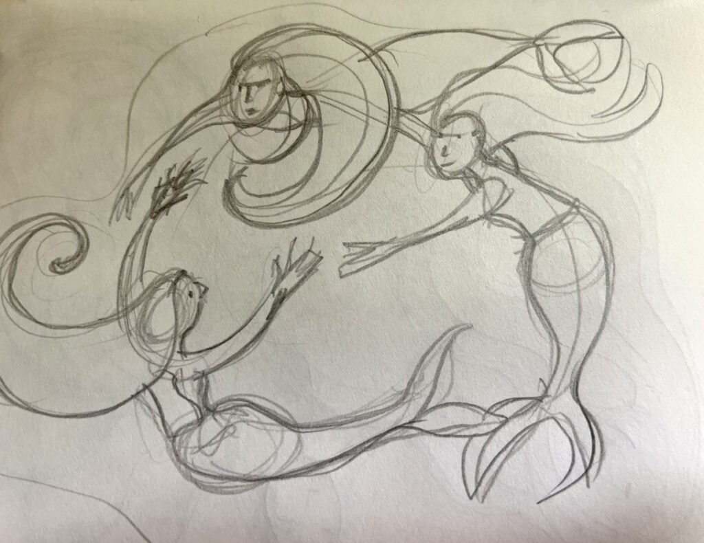 City of Lights initial sketch K.Nolan