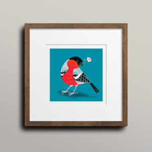 Illustrated Bullfinch square